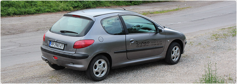 Rental Peugeot 206